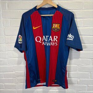 Nike Dri-Fit Aeroswift FC Barcelona 2016-17 Home Soccer Football Jersey Men's XL